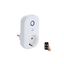 Eglo 33237 - Inteligentná zásuvka Connect plug 2300W SCHUKO