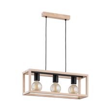 Luster na lanku PAKO 3xE27/15W/230V béžová