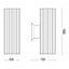 Ideal Lux - Vonkajšie nástenné svietidlo BASE 2xGU10/28W/230V IP44 biela