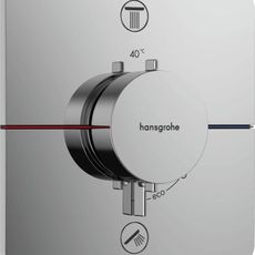 Vaňová batéria Hansgrohe ShowerSelect Comfort Q bez podomietkového telesa chróm 15583000