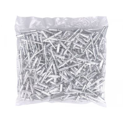 Sada hliníkových nitov 250ks, O 6,4x19mm s plochou hlavou