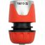 Rychlospojka hadicová 1/2", ABS plast, 12,5mm, STOP ventil