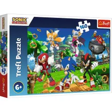 Trefl Puzzle Sonic a jeho priatelia, 160 dielikov