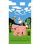 Carbotex Detská osuška Minecraft Prasa a Kačica, 70 x 140 cm