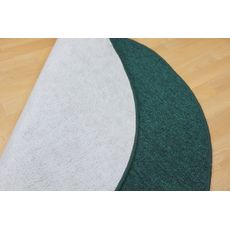 Vopi , Kusový koberec Astra zelená kruh, 67x67 (priemer) kruh, zelená, chodba / predsieň