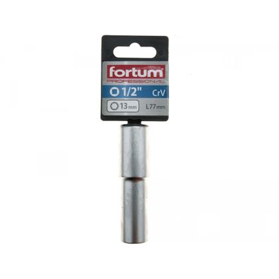 Hlavice nástrčná prodloužená, 1/2", 13mm, L 77mm, 61CrV5