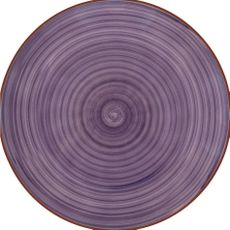 Lamart LT9084 keramický plytký tanier Happy, pr. 26,8 cm, fialová
