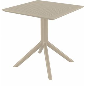 Záhradný stôl 70 cm Šedohnědá taupe