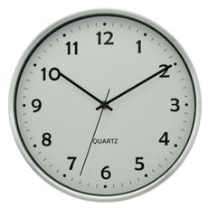 Ambia Home NÁSTENNÉ HODINY, biela, 30 cm