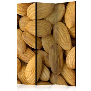 Paraván Tasty almonds Dekorhome 135x172 cm (3-dielny)