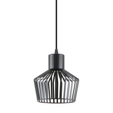 Zuma Line A8079-BK - Luster na lanku DOLIA 1xE27/40W/230V pr. 18 cm čierna