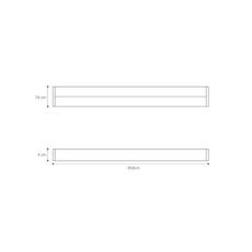 Lucide 04205/12/12 - LED Kúpeľňové nástenné svietidlo JASPER LED/16W/230V IP44