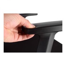 Kancelárska ergonomická stolička Neoseat BOROSI — čierna, nosnosť 150 kg
