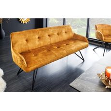 Euphoria lavica 160cm horčicovo žltý zamat