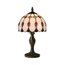 Prezent  227 - Stolná lampa TIFFANY 1xE14/40W/230V