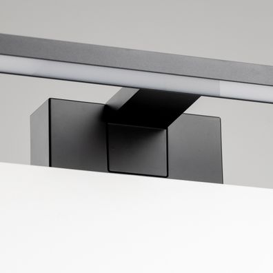 Aigostar - LED Kúpeľňové osvetlenie zrkadla LED/12W/230V 4000K 60 cm IP44 čierna