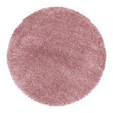 Ružový okrúhly koberec ø 160 cm Fluffy – Ayyildiz Carpets