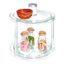 Okrúhly otočný dvojposchodový podstavec na dózy iDesign The Home Edit, ⌀ 24,1 cm
