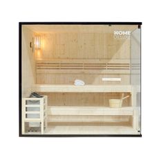 Tradičná sauna SHADOW XL - 200 x 150 cm pre 5 osôb