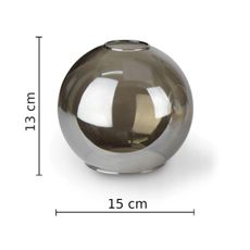 Luster na tyči VASCO 6xE27/60W/230V čierna/dymová čierna