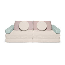 SHAPPY Veľký multifunkčný skladací bunker z menčestra SOFA PURE Zvoľte farbu: Viacfarebná