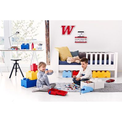 Slonovinovobiely úložný box s dvomi zásuvkami LEGO®