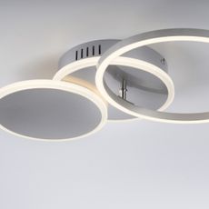 Leuchten Direkt 14116-55 - LED Stropné svietidlo  LED/25,5W/230V matný chróm