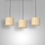 Luster na lanku RATTAN 3xE27/60W/230V ratan