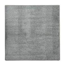 Vopi , Kusový koberec Messina šedá štvorec, 150x150, šedá, obývacia izba