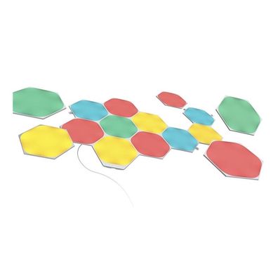 Nanoleaf NL42-6002HX-15PK - SADA 15x LED RGB Stmievateľný panel LED/2W/230V