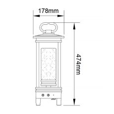 Kichler KL-SOUTH-HOPE-BT-B-OZ - LED Vonk. lampa s reproduktorom LED/3W/230V IP44