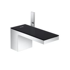 Umývadlová batéria Hansgrohe Axor MyEdition s clic-clacom chróm/čierne sklo 47010600