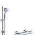 Sprchová batéria Hansgrohe Croma 100 so sprchovacím setom 150 mm chróm 27034000