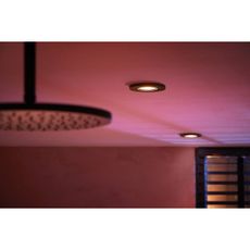 Philips-LED RGBW Stmievateľné kúpeľňové svietidlo Hue XAMENTO GU10/5,7W/230V IP44