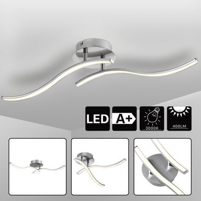 Dizajnové stropné svietidlo LED Ny Bolge | 55 x 12 x 9 cm