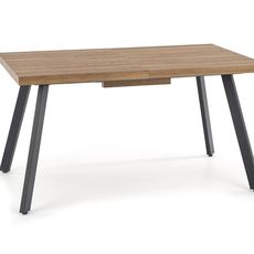 HALMAR Jídelní rozkládací stůl Berlin 140/180 cm ořech/černý
