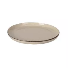 EH Porcelánový dezertný tanier Beige, 19 cm