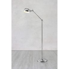 Stojacia lampa v striebornej farbe (výška 143 cm) Portland - Markslöjd
