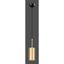 Závesné svietidlo v zlatej farbe Squid Lighting Geo, výška 124 cm