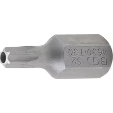 Bit TORX, T30, 10 mm, dĺžka 30 mm, s otvorom - B4630