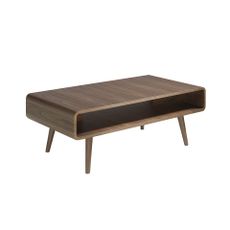 Estila Drevený hnedý konferenčný stolík Vita Naturale obdĺžnikový 120cm