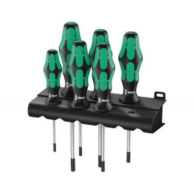 Wera 028062 Kraftform Plus 367/6 stojanové skrutkovače (sada 6 skrutkovačov Torx)