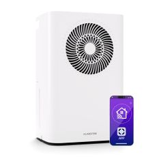 Klarstein CircleDry Smart 12 L odvlhčovač, 12 L/deň, 260 W, 24m², WiFi, časovač, filter