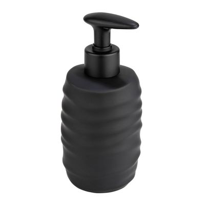 Čierny keramický dávkovač mydla 400 ml Illana – Wenko