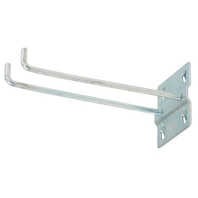 Dvojitý háčik do dierovanej dosky Matabro MB-LT17-53B | 150 mm