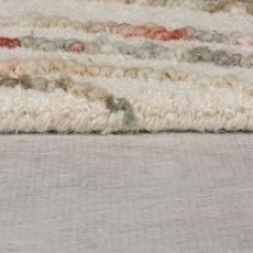 Flair Rugs , Kusový koberec Memphis Abstract Swirl Natural/Orange, 120x170, béžová, obývacia izba