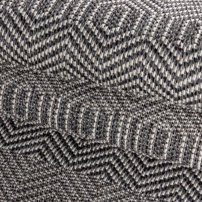 Ayyildiz , Kusový koberec Aruba 4903 grey – na von aj na doma, 140x200, šedá, chodba / predsieň
