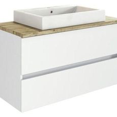 Held SKRINKA S UMÝVADLOM, biela, biela, 100 cm