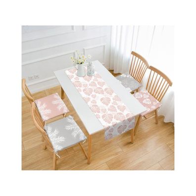 Súprava sedákov a behúňa 5 ks Tropical Leaves – Mila Home