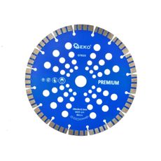 Kotúč diamantový rezný turbo-segmentový GEKO, 230x10x22mm
